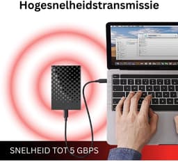 Zavio® Externe Harde Schijf - Harde Schijf Extern - Externe Harde Schijven — thumbnail 4
