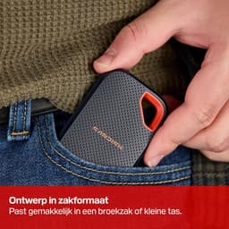 Externe SSD - Opslagstation - Snelle Data Transfer - Water- en Stofbestendig - 1TB Opslag - Zwart — thumbnail 3