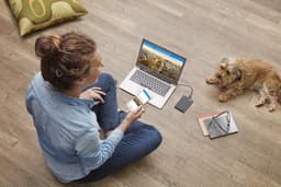 Externe Harde Schijf - Draagbare Opslag Cloud - Bestanden Synchroniseren - Dubbele Beveiliging - 1TB - Zwart — thumbnail 2