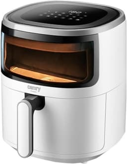 Heteluchtfriteuse - Airfryer Oven - Gezond Koken - Convectie Technologie - 5 Liter - Wit — thumbnail 1