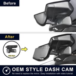 Solidchoice - Dashcam 4K met WiFi en 128GB Geheugenkaart voor BMW X2 — thumbnail 3
