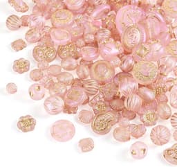 Diverse kleurrijke acrylkralen in bulk voor het maken van armbanden, kettingen en oorbellen, ideaal voor creatieve sieraden en knutselprojecten — thumbnail 1