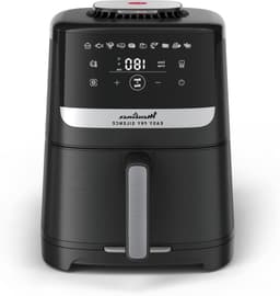 Airfryer XL - Hete Lucht Oven - Gezond Koken - Stille Technologie - 5 Liter - Zwart Rood — thumbnail 1