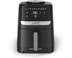 Airfryer XL - Hete Lucht Oven - Gezond Koken - Stille Technologie - 5 Liter - Zwart Rood