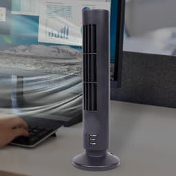 Staande Ventilator - Vloer Ventilator - Ruimte Koelen - Energiebesparend - 10.8H cm - Zwart — thumbnail 4