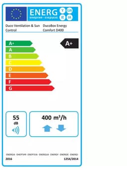 Duco WTW unit DucoBox Energy Comfort D400 — thumbnail 4