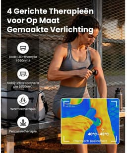 SP® Masage Gun - Draagbaar Mini-Massagepistool - Massagepistool Voor Herstel Bij Spierpijn - Zwart - 14cm x 11cm x 5cm — thumbnail 2