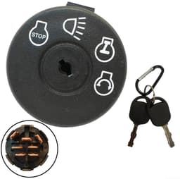 Thijox - Grasmaaier Contactschakelaar met Sleutel voor AYP, Cub Cadet, Husqvarna, MTD - Vervangt OEM 725-1741, 925-1741, Hoogwaardige Kwaliteit — thumbnail 2