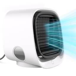 Vernieuwde Vital Breeze draagbare airco: vernevelingsventilator met 3 snelheden – draagbare koelventilator voor thuis, kantoor of slaapkamer — thumbnail 1