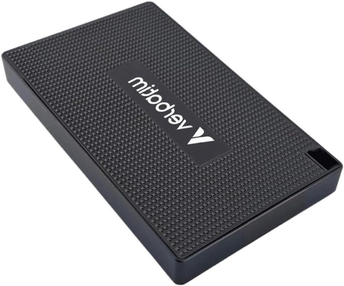 Externe SSD - Mini Opslag - Bestanden Opslaan - Robuuste Metalen Behuizing - 1TB - Zwart — afbeelding 1