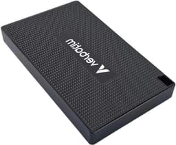 Externe SSD - Mini Opslag - Bestanden Opslaan - Robuuste Metalen Behuizing - 1TB - Zwart — thumbnail 1