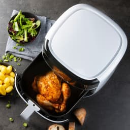 DOMO DO1148FR Heteluchtfriteuse - Airfryer XXL Family Size - 8L - 1800W - Vrijstaand - Wit — thumbnail 4