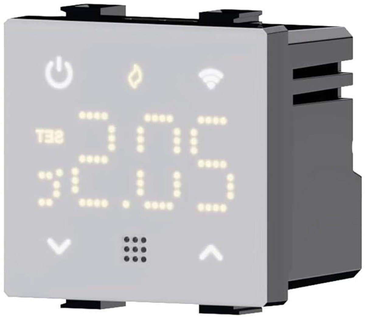 Wifi Thermostaat Module - Slimme Regelaar - Temperatuur Instellen - Touchscreen Display - 2 Module - Wit — afbeelding 1