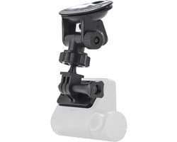 Dash Cam Mount, verstelbare zuignap houder, compatibel met 70mai A810/A800/A800S/A500/A500S/D02/D08/Pro modellen, zwart (zuignap beugel voor D02/08/pro)