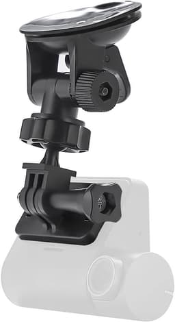 Dash Cam Mount, verstelbare zuignap houder, compatibel met 70mai A810/A800/A800S/A500/A500S/D02/D08/Pro modellen, zwart (zuignap beugel voor D02/08/pro) — thumbnail 1