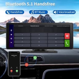 E64 - Dashcam voor Auto - WiFi - Dashcams - FullHD video - Super compact - Parkeermodus - 16:9 - 10.26 inch Scherm - Met Achteruitrijcamera - Zwart — thumbnail 1