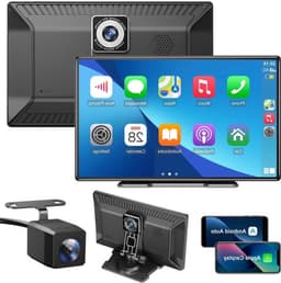 Navigatiesysteem Auto - Dashcam voor auto - GPS Navigatie - Draadloze - 2.5K DVR - Bluetooth Audio - ADAS Systeem - 9" - Achteruitrijcamera - Spraakbesturing — thumbnail 1