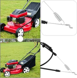Dailygoods- Koppelingskabel Vervangend Onderdeel - Externe Lengte 1365 mm - Compatibel met Mountfield SP533 - Zwart Plastic - Aandrijfkabel - Draaddiameter 6 mm — thumbnail 2