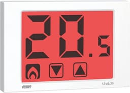 Slimme Touch Thermostaat - Wit - Energiebesparend en Modern — thumbnail 1