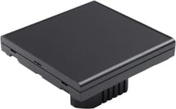 Slimme Thermostaat - Temperatuurregelaar - Comfortabel Huis - App & Spraakbesturing - 8.6 x 8.6 cm - Zwart — thumbnail 1