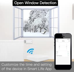 Radiator Thermostaat - Slimme Klep - Energie Besparen - App Bediening - 5-45 Graden - Wit — thumbnail 4