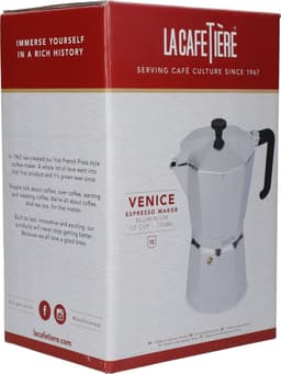 La Cafetière - Venice Percolator - Aluminium - Zilver - 9 Kops - 450ml — thumbnail 3