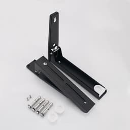 Folding Stainless Steel Magnetron Plank - Wandmontage en Uittrekbaar - Tot 40 kg Draagvermogen - ShopVlot — thumbnail 1