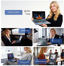 Ninkear 16 inch Laptop Intel Core Ultra 5 225H - 24GB LPDDR5 - 2TB SSD - 2560x1600 120Hz Display - WiFi 6 - Bluetooth 5.2 - Vingerafdruk - Windows 11 — thumbnail 4