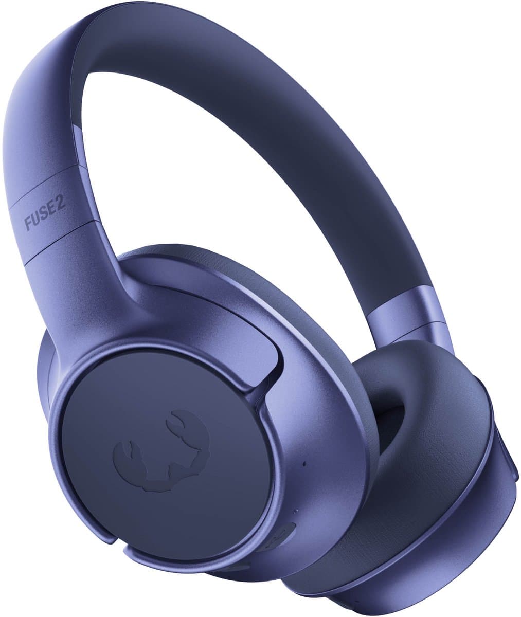 Fresh 'n Rebel Clam Fuse 2 - Draadloze Bluetooth Koptelefoon met Active Noise Cancelling- 80 uur Speelduur - My Sound App - True Blue — afbeelding 1