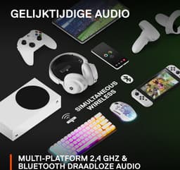SteelSeries Arctis Nova 7X - Draadloze Gaming Headset - Wit - Xbox Series X/Xbox One — thumbnail 3