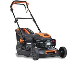 FUXTEC 4in1 Benzine Grasmaaier FX-RM5170 - 4pk/2,9kW - 51cm Maaibreedte - 7-traps Hoogteverstelling - 4-Takt - Achterwielaandrijving - 60L Grasvanger - Mulchfunctie & Zij-uitworp