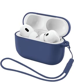 Studio Air® Airpods Hoesje Pro 3 Siliconen Case - Royal Blue - Soepel Airpod Hoesje voor Airpods Pro 3 (model 2025) — thumbnail 1