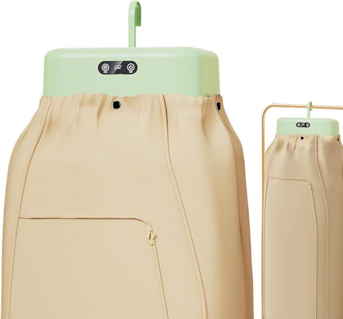 Draagbare elektrische wasdroger - 500 W, opvouwbaar, warmtepomp, timer, automatische uitschakeling, led-display, mini-wasdroger, sneldrogend voor kleding, ondergoed — afbeelding 1