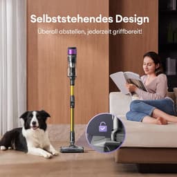 Steelstofzuiger - Draadloze Bezemer - Huis Reinigen - GreenEye Technologie - 60 Min Looptijd - Champagne Paars — thumbnail 4
