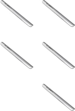 Tafelkruimelaar Kruimelveger - Kruimelkrabber Schraper - Tafels Snel Schoonmaken - Met Kledingclip - 15 cm - Zilver — thumbnail 1