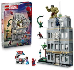 LEGO Marvel - Spider-Man vs. Hulk ultieme confrontatie Constructiespeelgoed — thumbnail 1