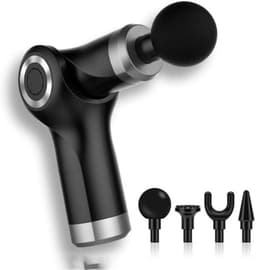 Massagepistool - Fascia gun - Spierherstel - Draagbaar ontwerp - 15.5 x 11 cm - Zwart — thumbnail 1