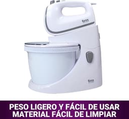 Keukenmachine - Mixer Kneedmachine - Bakken en Mixen - Krachtige 450W Motor - 2.5 Liter - Wit — thumbnail 3