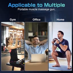 Massage Gun Professioneel - Massage Apparaat - Theragun fitnesstool — thumbnail 5