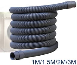 Flexibele Afvoerslang - Vervangingsslang voor Afvalwater - Afvoerpijp voor Wasmachine - Binnenaccessoires — thumbnail 2