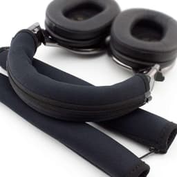 Cosensi - Headband Cover - Vervangingshoes - Geen gereedschap nodig - Zwart - Hoofdtelefoon bescherming - Geschikt voor ATH-MSR7 M50X M40X M30 M20X — thumbnail 5