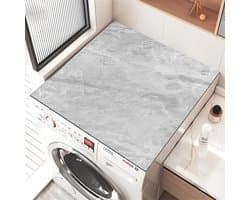Wasmachine Droger Topmat - Apparaat Beschermer - Apparaten Beschermen - Snel Absorberend Sneldrogend - 60 cm - Donkergrijs
