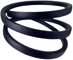 Vervangende grasmaaier riem - Grasmaaier aandrijfriem - Grasmaaier onderhoud - Trapeziumvormig profiel - 16 cm x 3708 cm - Zwart — thumbnail 2