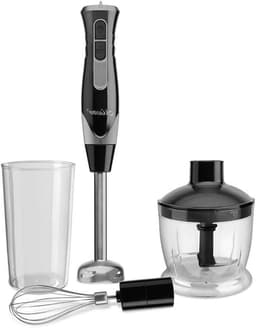Stand Mixer - Keukenmachine - Eten Bereiden - Krachtige Motor - 900 ml - Zwart — thumbnail 1