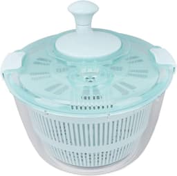 Saladespinner 5L - Sladroger Groenten - Snel Salades Maken - Eén Hand Bediening - 5 Liter Capaciteit - Meerblauw — thumbnail 1