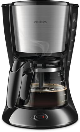 Philips Daily HD7462/20 - Koffiezetapparaat - Zwart/zilver — thumbnail 1