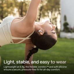 SHOKZ OpenDots 2 Open-Ear Clip Wit Open-ear Oordopjes Wit — thumbnail 4