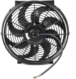 Dailygoods - Dailygoody - Radiateurventilator - Elektrische ventilator - Slank ontwerp - 14 inch - Hoog rendement - Koeling motorcompartiment - Geschikt voor — thumbnail 2