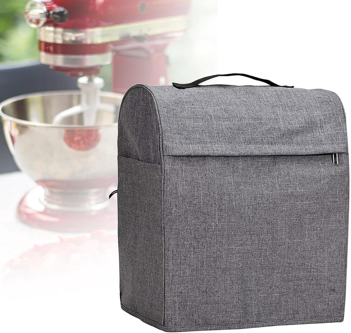 Mixerhoes Met Vakken - Keuken Accessoire - Keuken Organisatie - Grote Opbergvakken - 35.5x24x35.5 cm — afbeelding 1