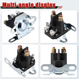 Startrelais Motor - Starter Solenoïde - Gazonmaaier Starten - 12V 4 Aansluitingen - 9.6 x 7.6 x 7.3 cm — thumbnail 4